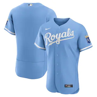 mens nike light blue kansas city royals 2022 alternate auth